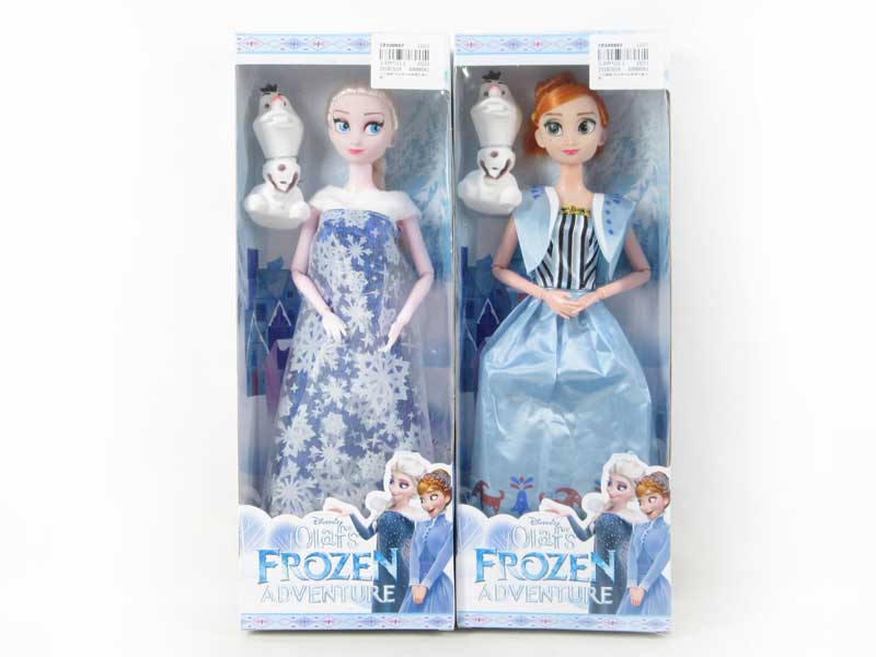 11inch Solid Body Doll Set(2S) toys