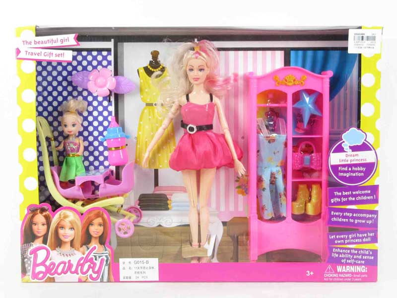 11inch Solid Body Doll Set toys