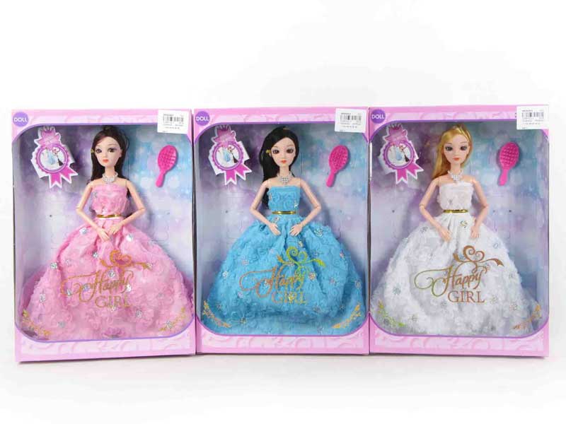 11inch Solid Body Doll Set(3S) toys