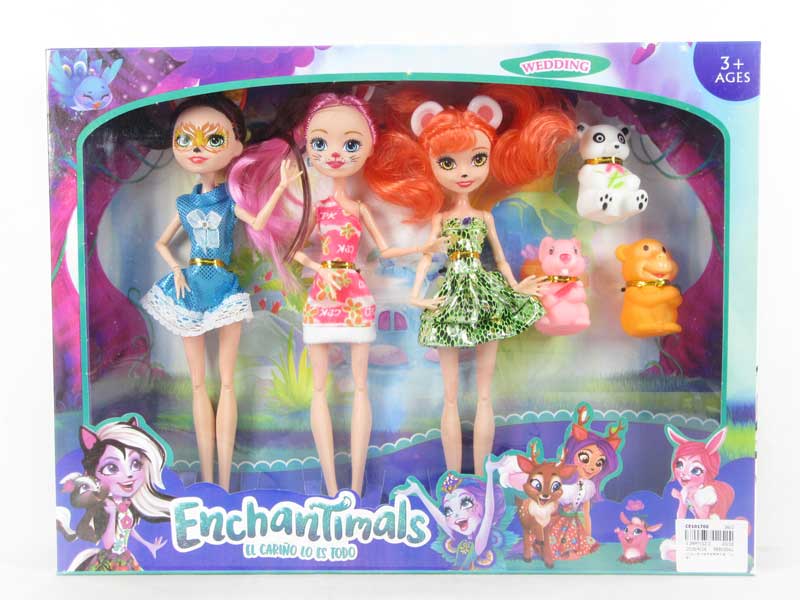 9inch Doll Set（3in1） toys