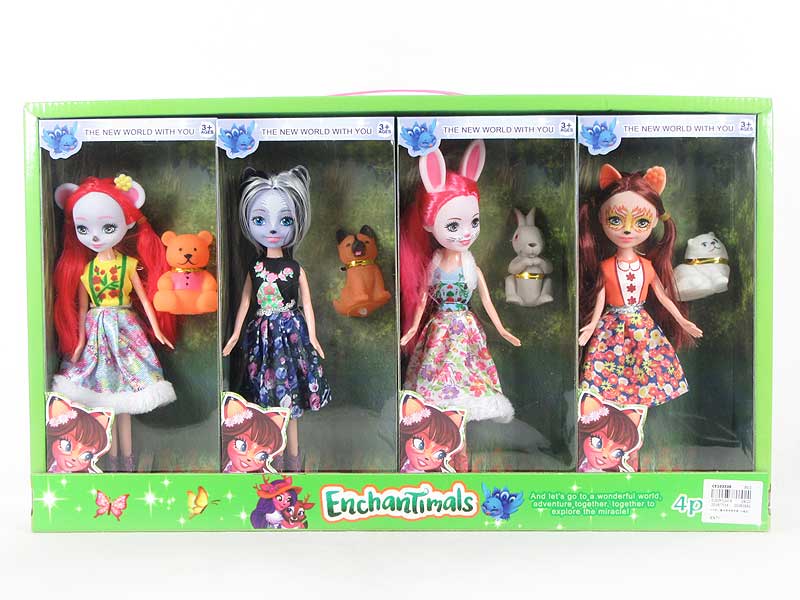 9inch Doll Set（4in1） toys