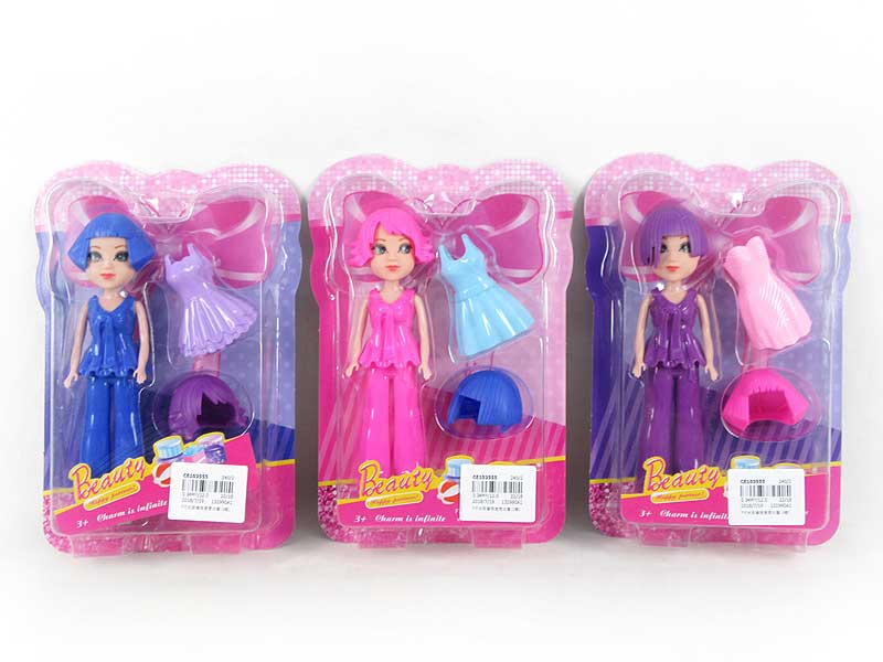 7inch Doll Set(3S) toys