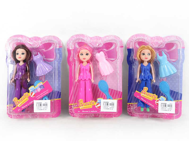 7inch Doll Set(3S) toys