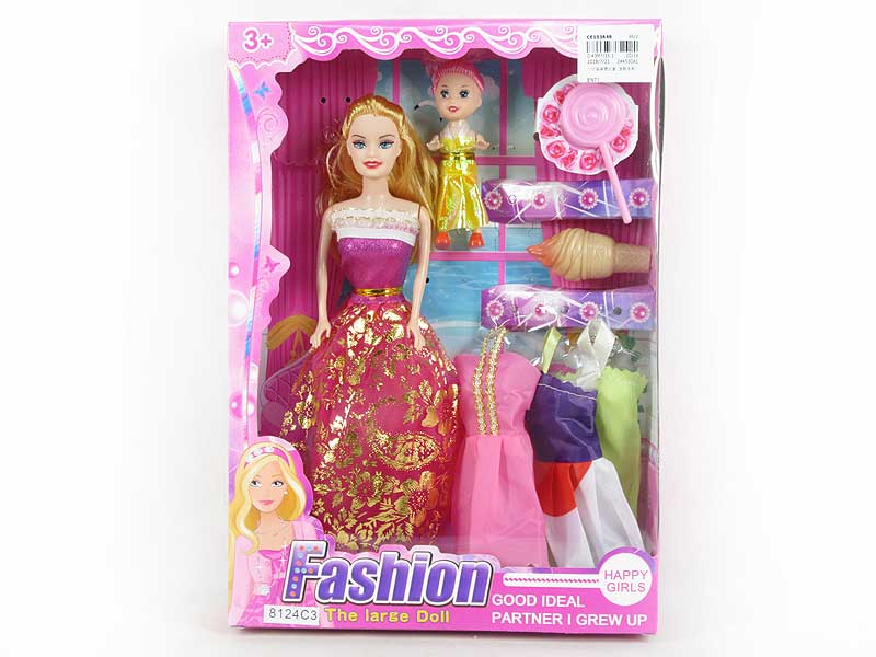 11inch Solid Body Doll Set toys