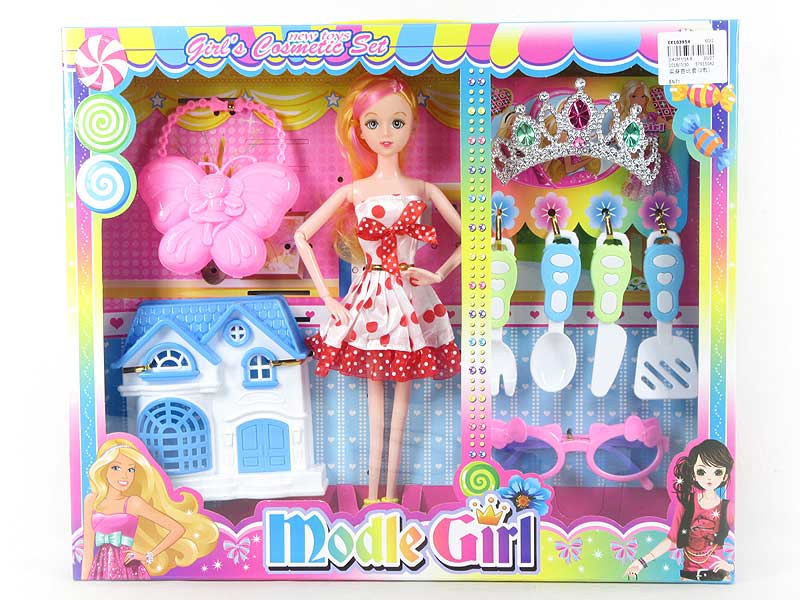 Solid Body Doll Set(2S) toys