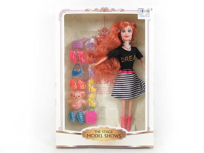 11inch Solid Body Doll Set toys