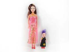 11inch Empty Body Doll & Doll(2in1)