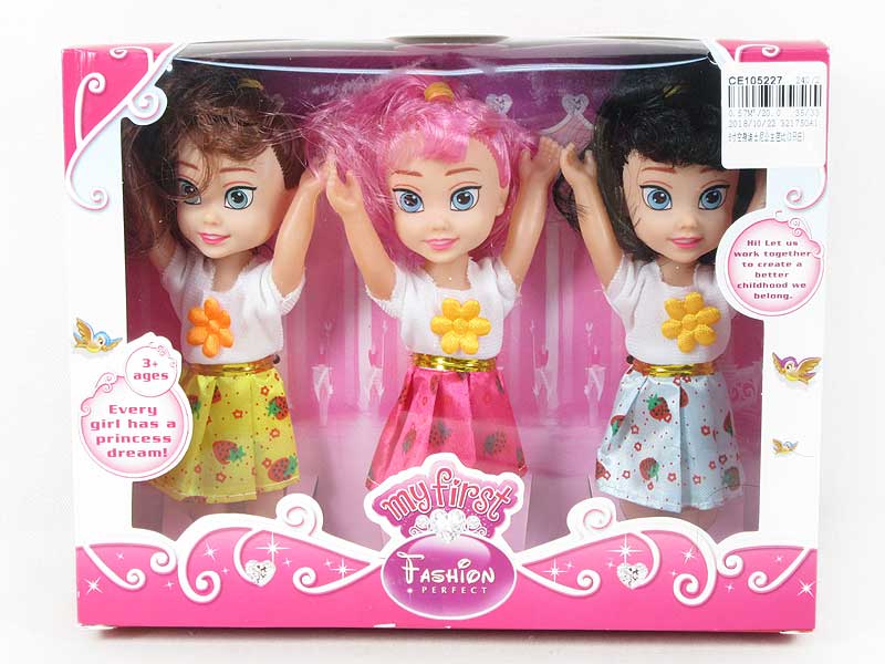 6inch Empty Body Doll(3in1) toys