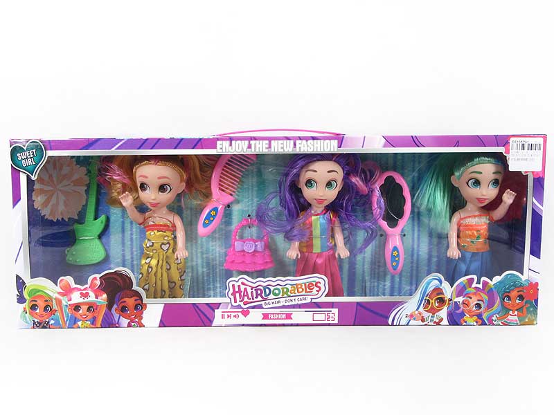 6inch Doll Set(3PCS) toys