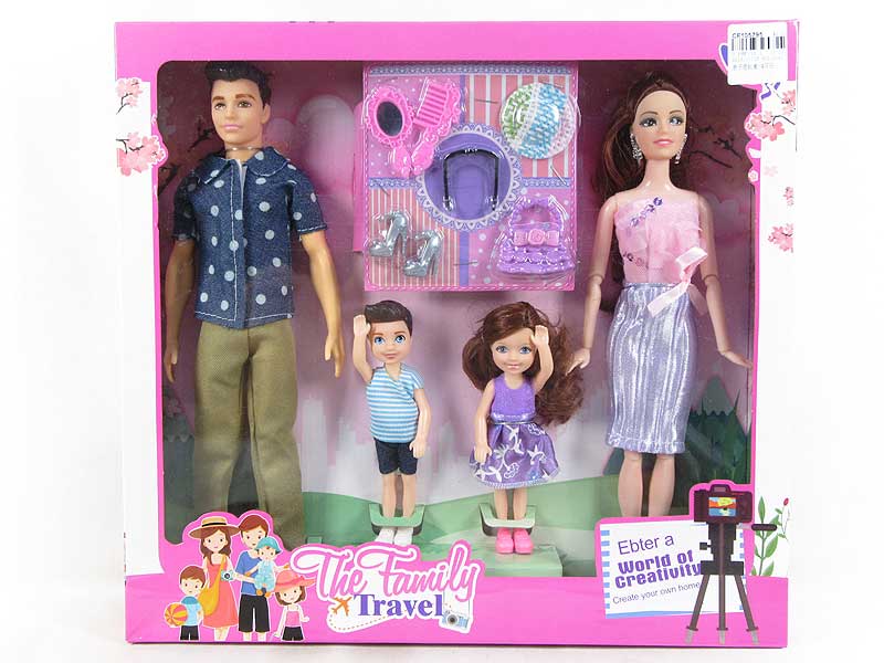 Doll Set(4in1) toys