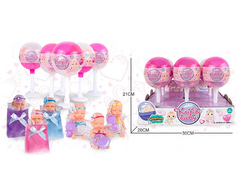 4.5inch Doll Set(6in1) toys