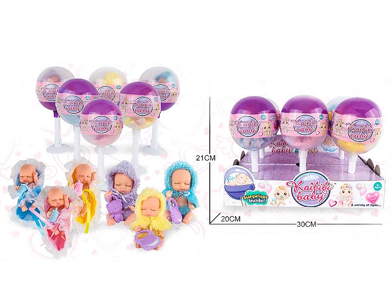 4.5inch Doll Set(6in1) toys