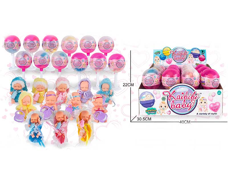 4.5inch Doll Set(12in1) toys