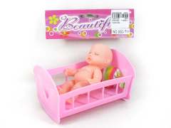 5inch Doll & Bed