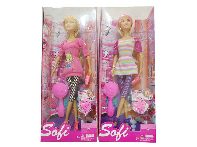 Solid Body Doll Set(2S) toys