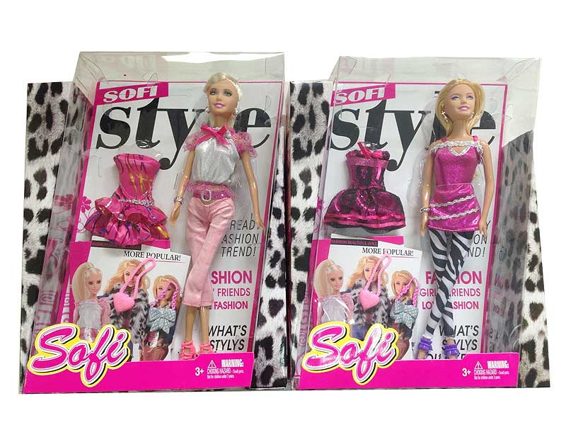 Solid Body Doll Set(2S) toys