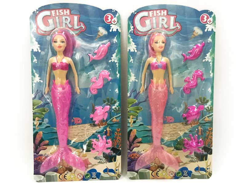 11.5inch Solid Body Mermaid Set(2C) toys