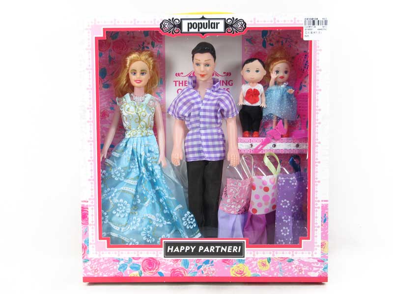 Doll Set(4in1） toys