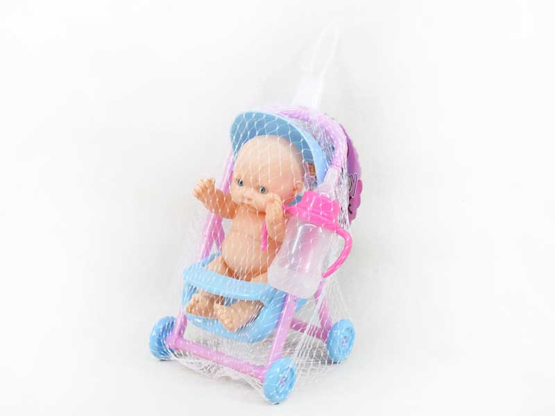 Brow Doll Set & Baby Car toys