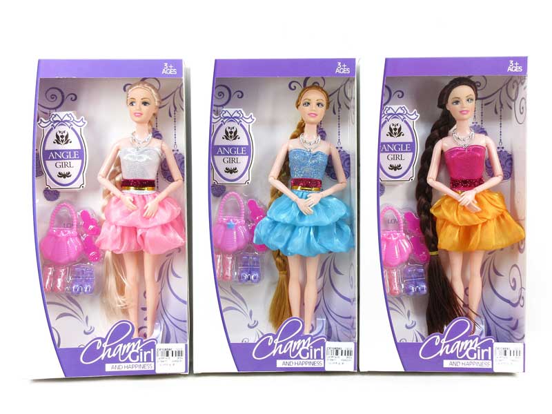11inch Solid Body Doll Set(3S) toys