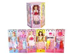 Solid Body Doll Set(3in1)
