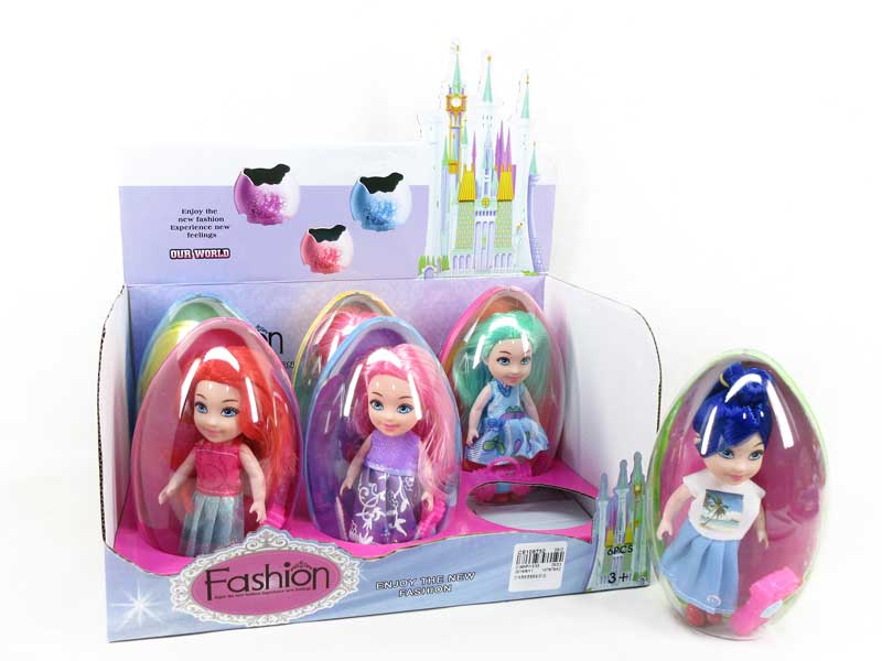 5inch Doll Set(6in1) toys