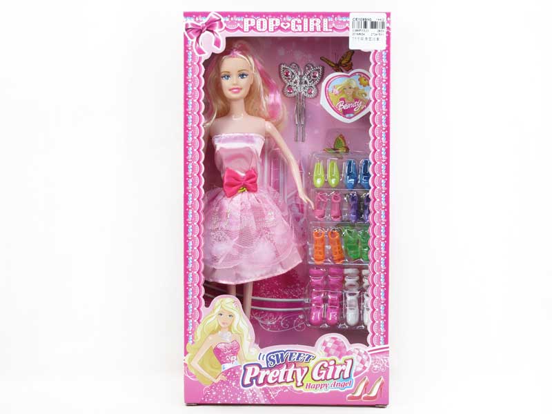 11inch Solid Body Doll Set toys