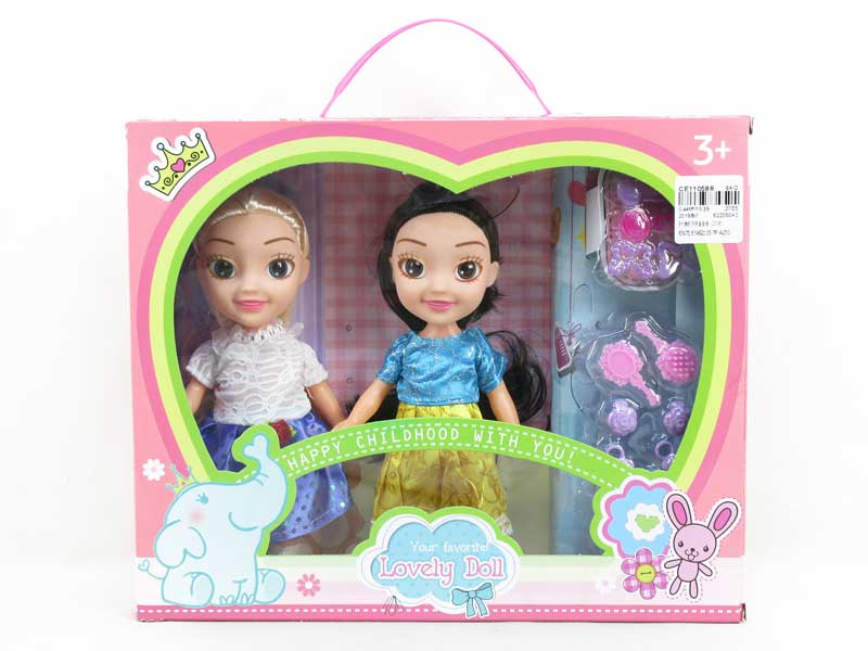 8inch Doll Set(2in1) toys