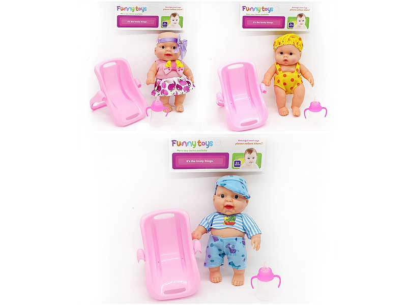 8inch Brow Moppet Set(3S) toys