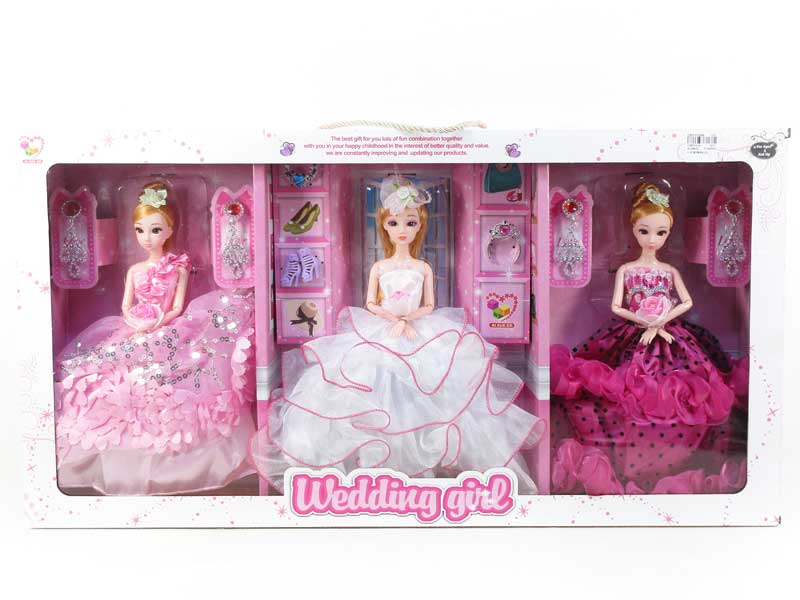 11.5inch Doll Set(3in1) toys