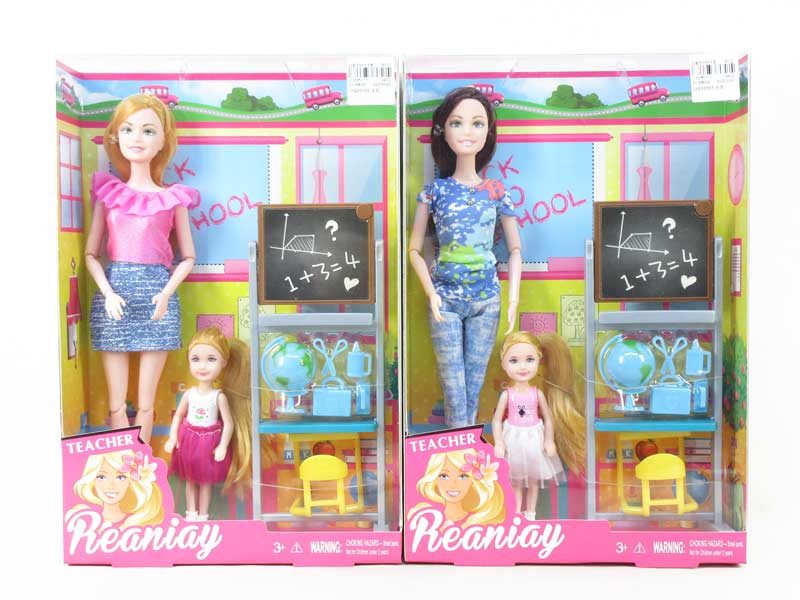 Solid Body Doll Set(2S) toys