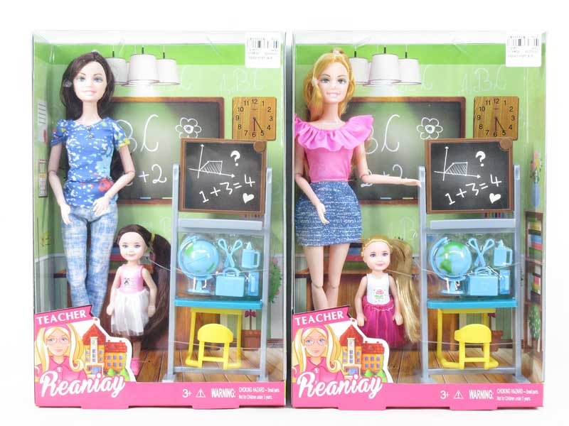 Solid Body Doll Set(2S) toys