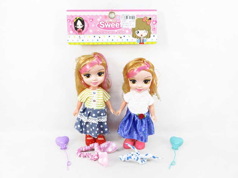 Wholesale 8 inch vinyl doll set fashion doll with music toys