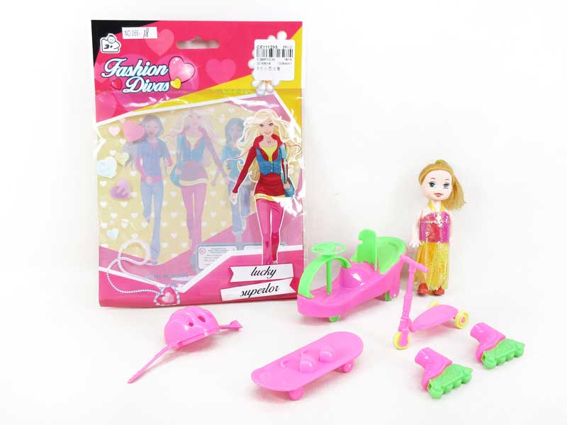 3inch Doll  Set toys