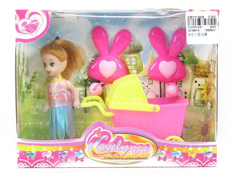 3inch Doll  Set toys