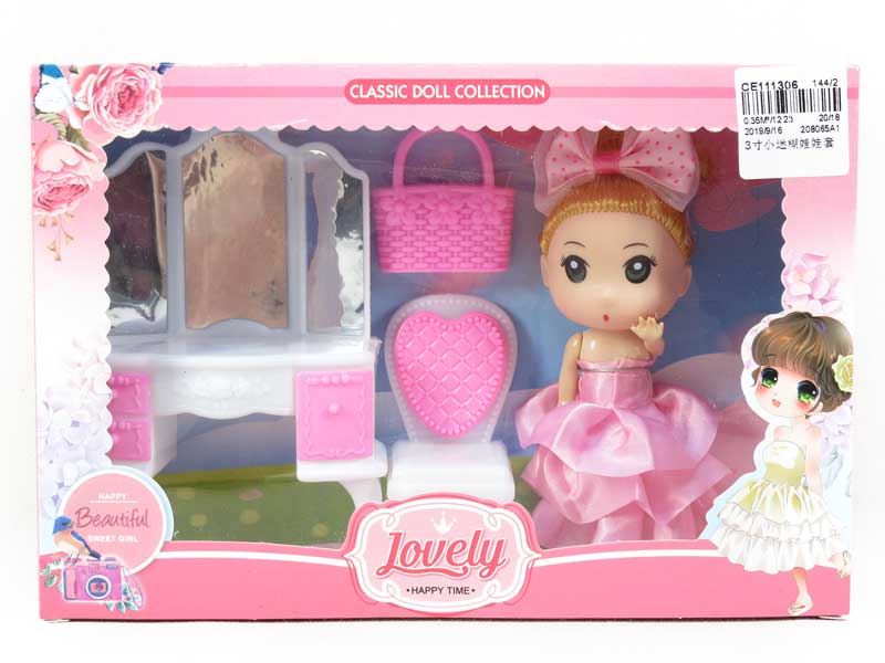 3inch Doll Set toys