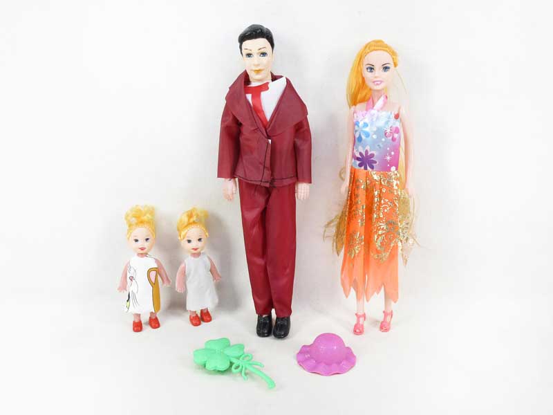 Empty Body Doll Set(4in1) toys