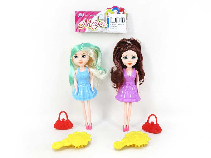 7inch Doll Set(3S6C) toys