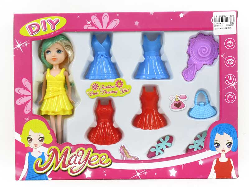 7inch Doll Set(3S3C) toys