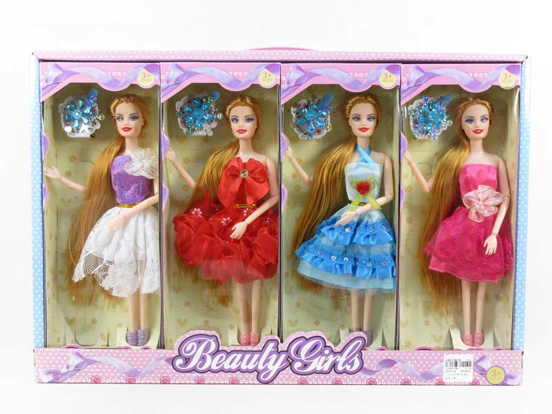11inch Solid Body Doll Set(8in1) toys