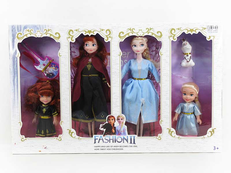 11.5inch Doll & 6inch Doll Set(4in1) toys