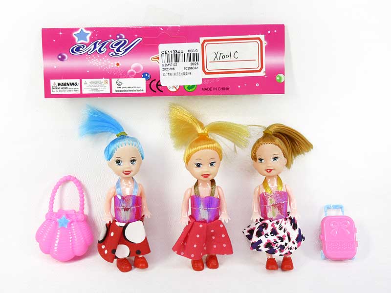 3.5inch Doll Set(3in1) toys