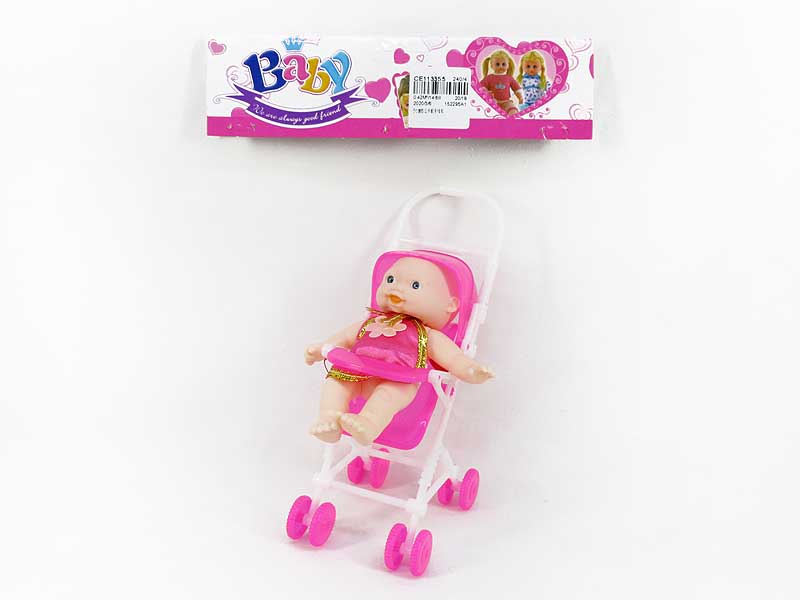 5inch Doll & Go-cart toys