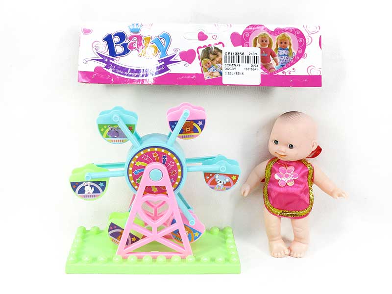 5inch Doll & Ferris Wheel toys