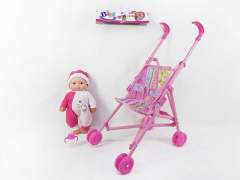 10inch Doll & Go-cart