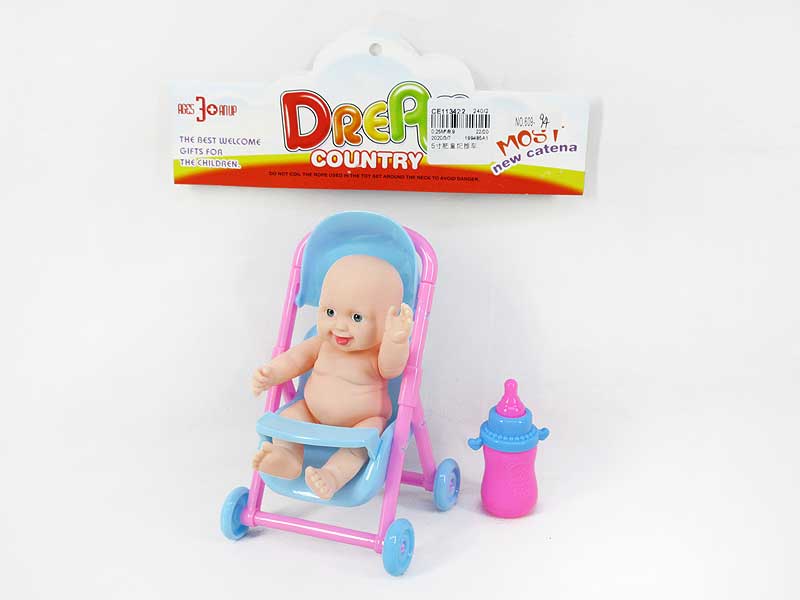 5inch Doll  & Go-cart toys