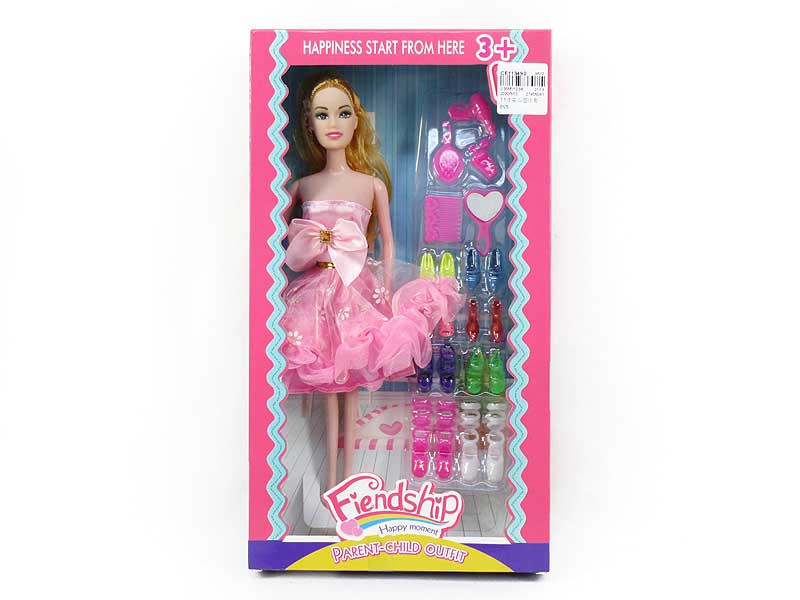 11inch Solid Body Doll Set toys