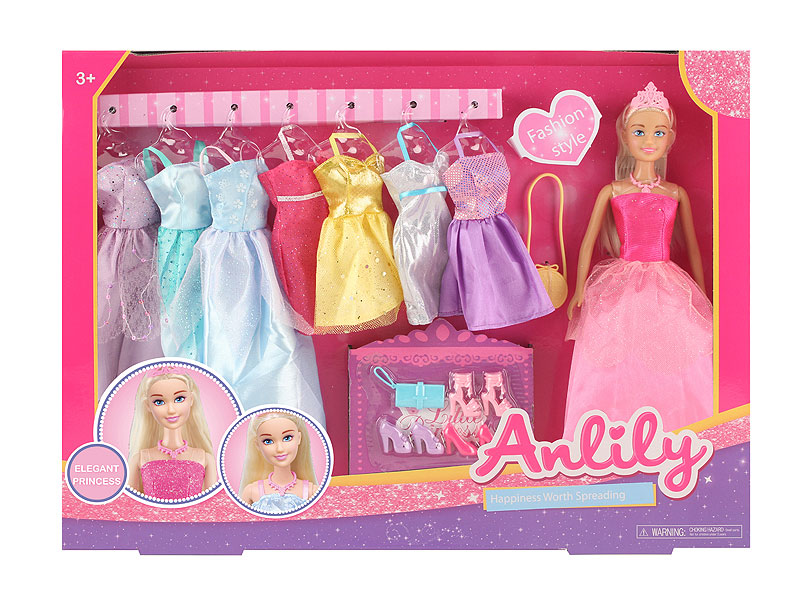 11.5inch Solid Body Doll Set toys