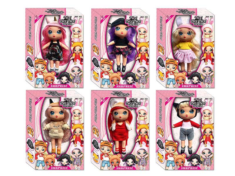 7inch Doll Set(6S) toys