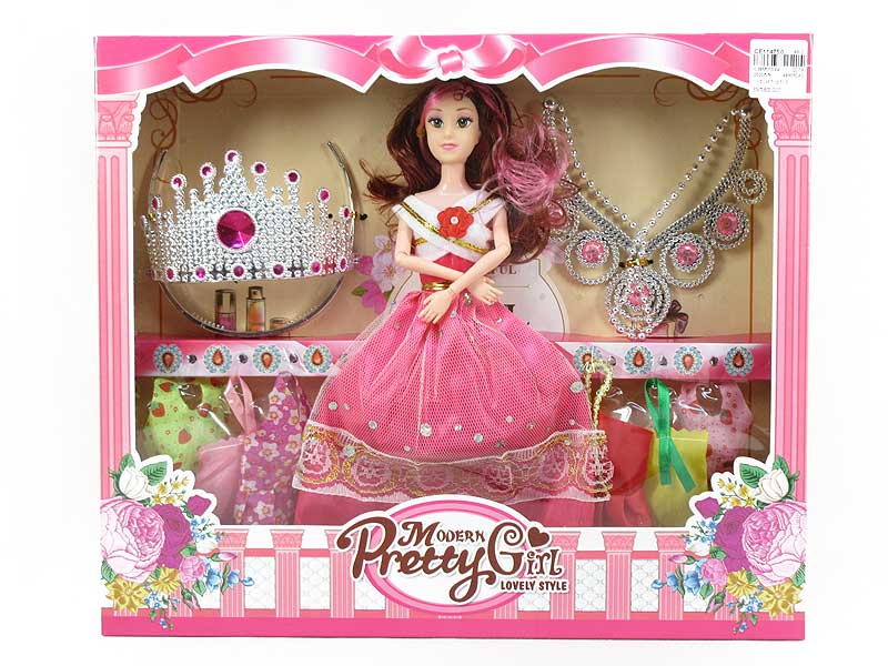 11inch Solid Body Doll Set toys